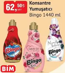 BİNGO KONSANTRE YUMUŞATICI BİNGO KONSANTRE YUMUŞATICI